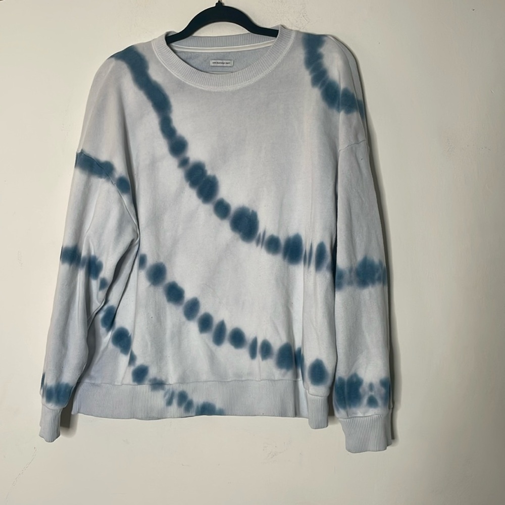 AE blue white soft medium sweatshirt​